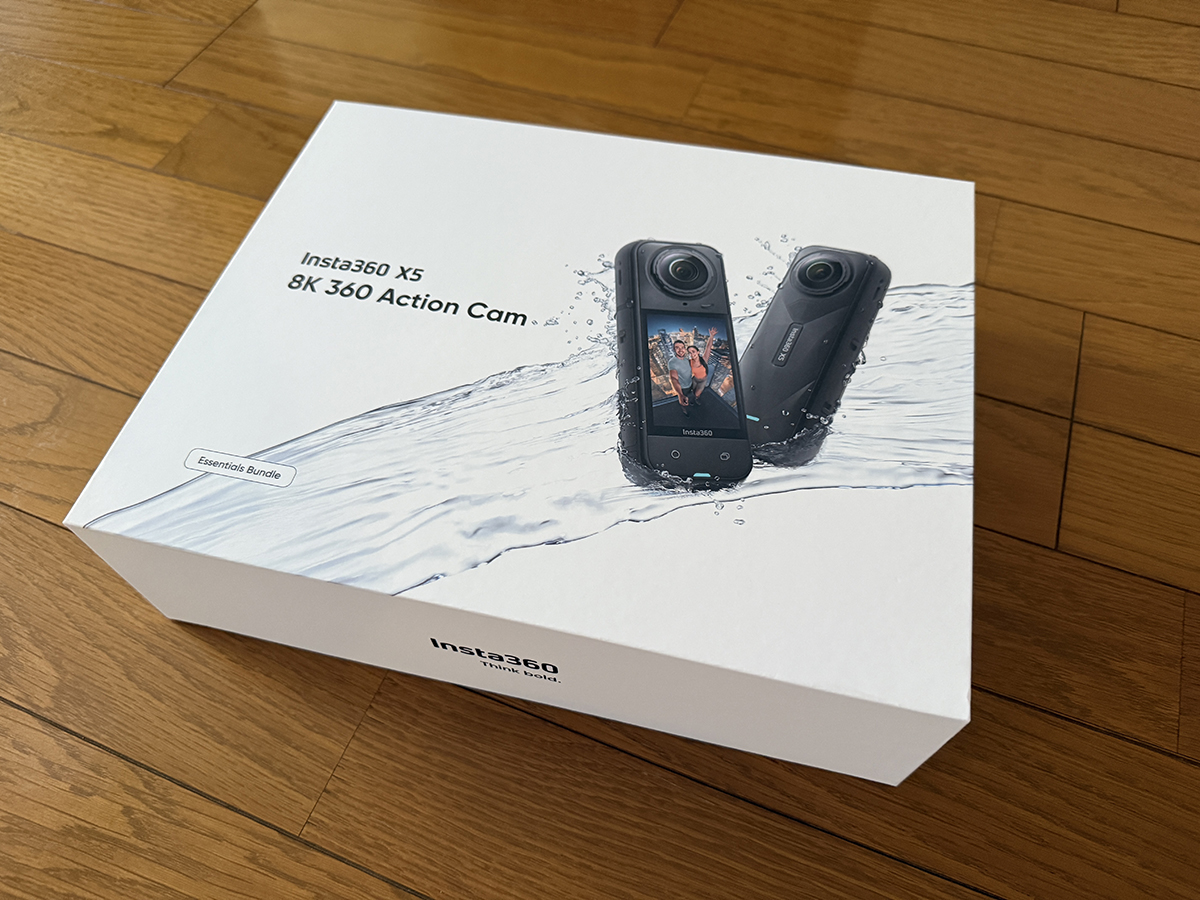 Insta360 X5 導入